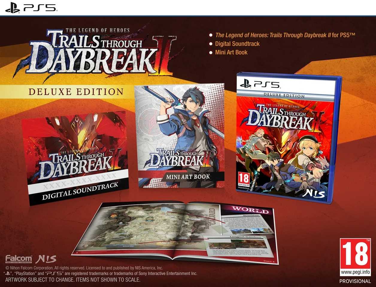 The Legend of Heroes: Trails through Daybreak II (Deluxe Edition)- PlayStation 5