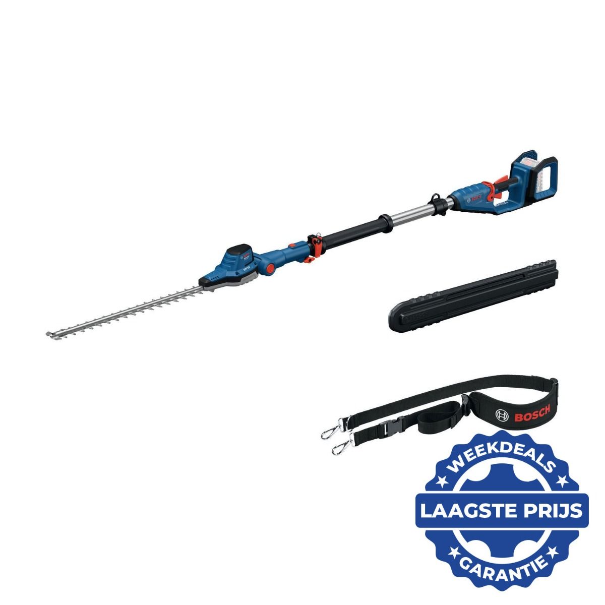Bosch Professional GHE 18V-50 TP Accu heggenschaar op steel 18V Basic Body - 06008D5000
