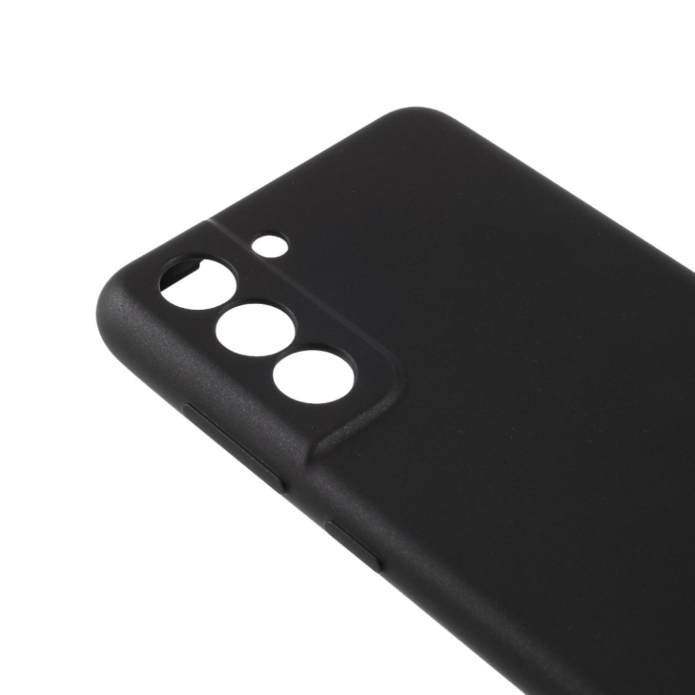 Samsung Galaxy S21 FE 5G Gummi Case Schutz Hülle - Schwarz (Matt)