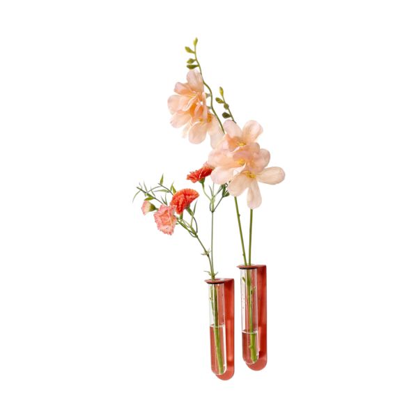 Groovy Magnets Magnetisch Bloemenvaasje - Poppy Rood