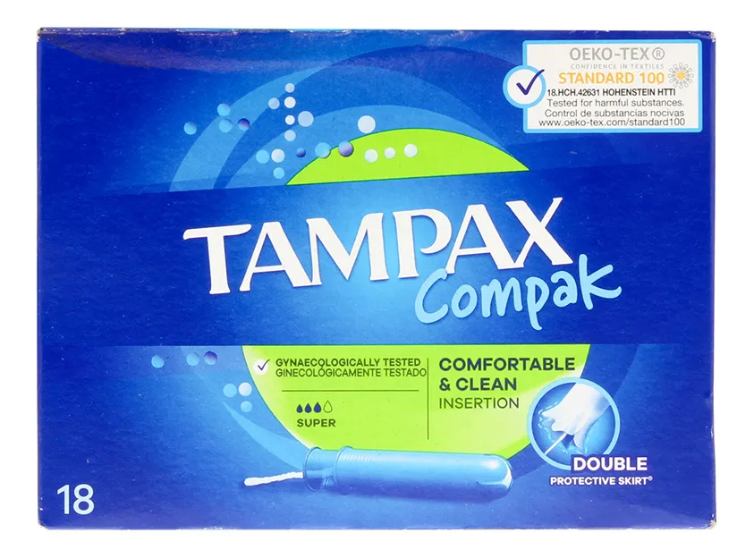 Tampax Compak Super - 18 stk.