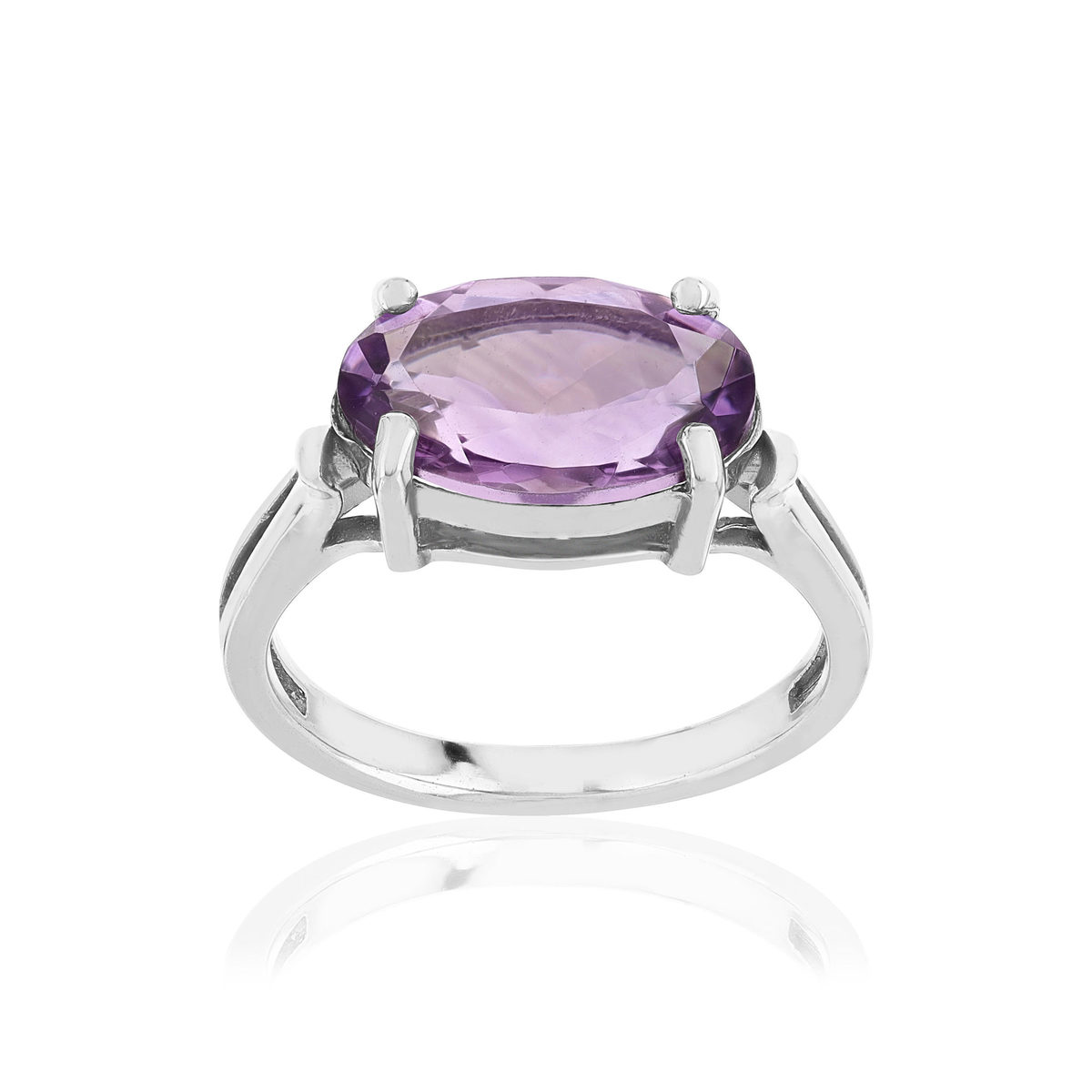 Bague argent 925 améthyste