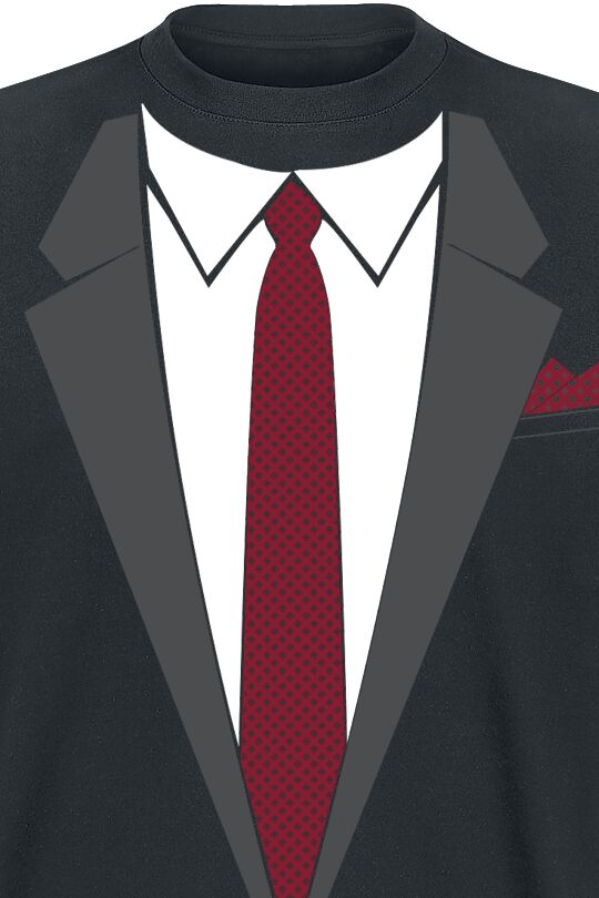 Jacket with Tie | Alcohol & Party T-Shirt Manches courtes