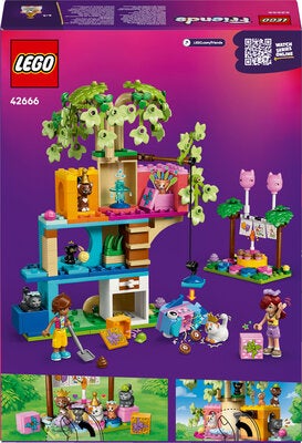 LEGO Friends 42666 Kattens bursdagsfest og leketre