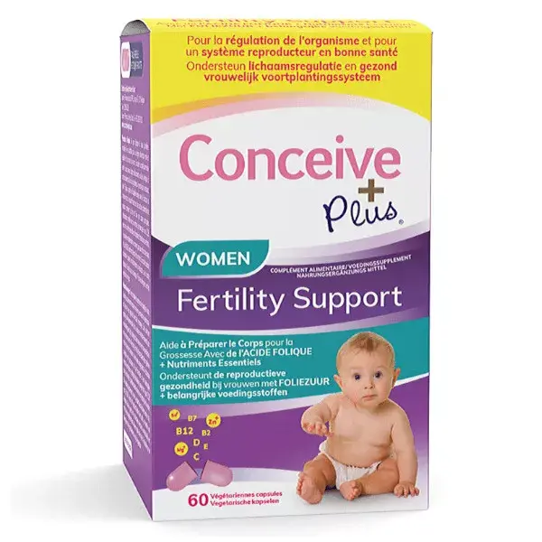 Conceive Plus Fertility para Mulheres - 60 cápsulas