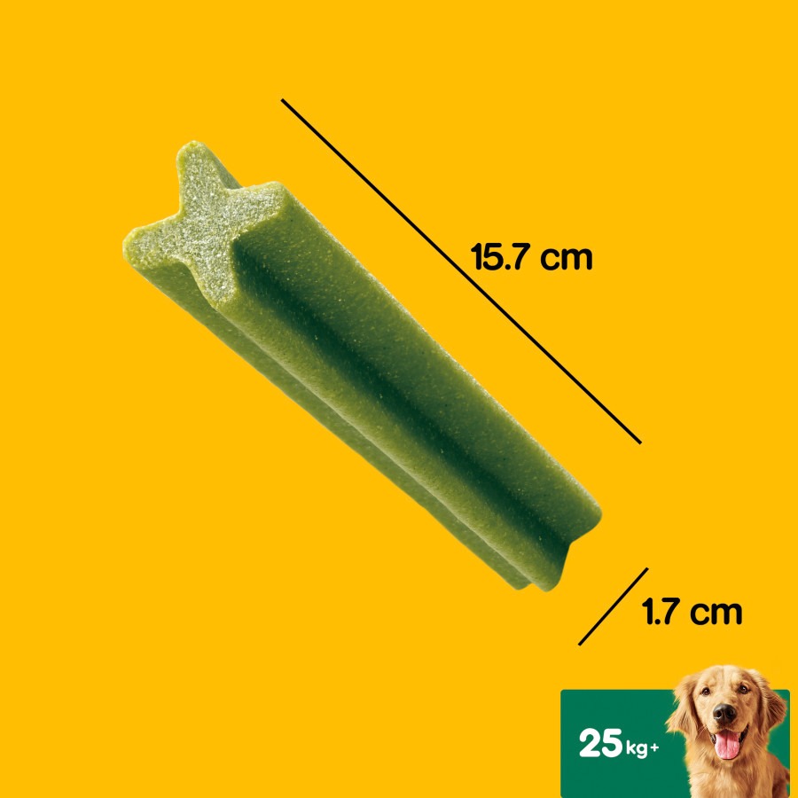 Pedigree Dentastix Petiscos Dentais Frescos para Cães de Grande Porte