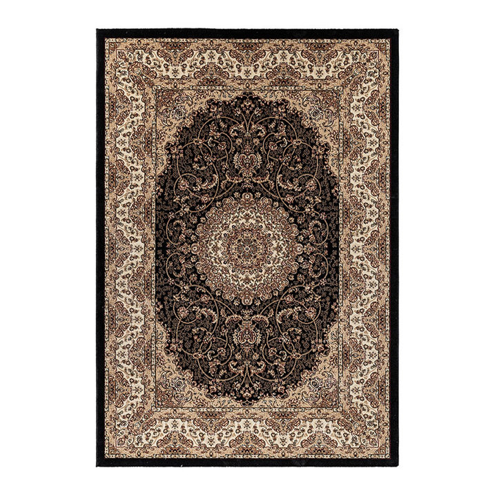 Perzisch vloerkleed - Kashmir Zwart 2606 | Sfeervol