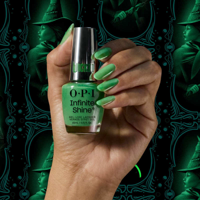 OPI Kit Infinite Shine I'm Phosphorescent collection Wicked