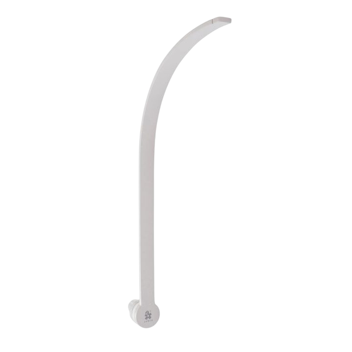 Mobile-Halter aus Holz, grau
