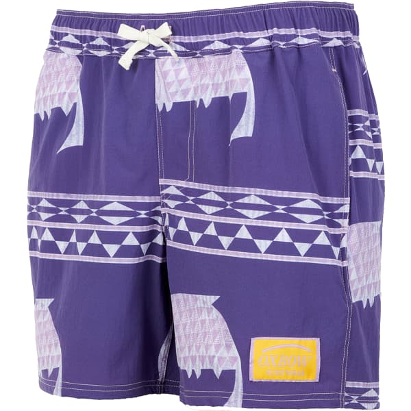 Boardshort OXBOW O1MICHEL ALLOVER PRINT VOLLEY SHORT BLEU OCEAN