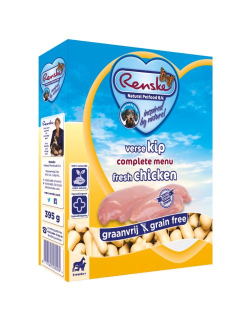 Renske Hond Vers Adult Graanvrij 395 g - Hondenvoer