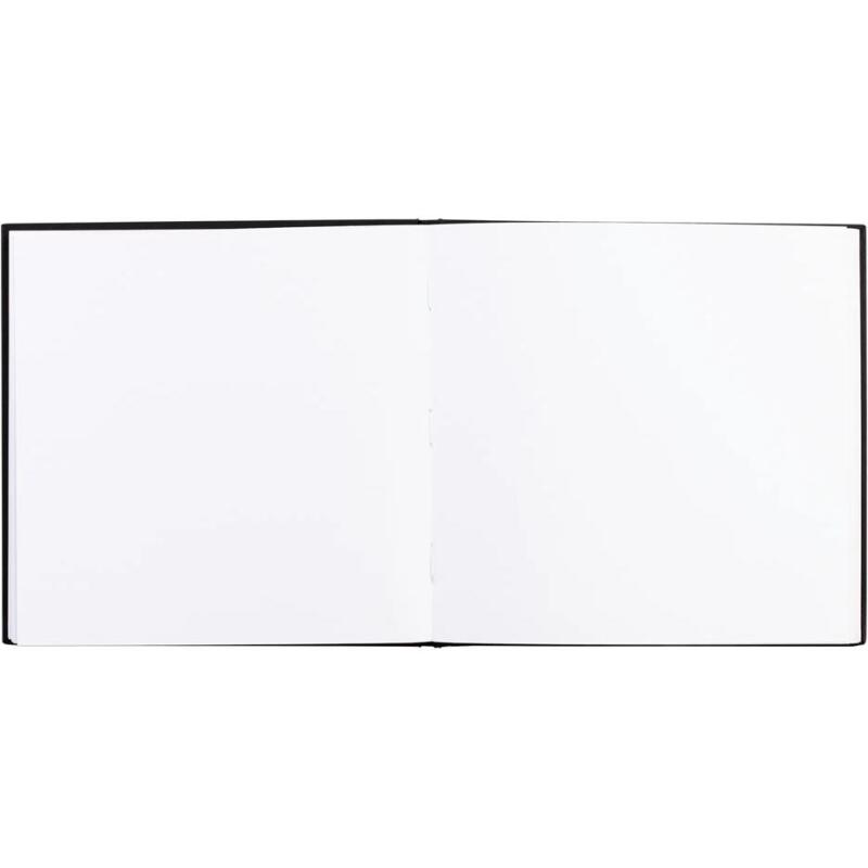 Goldline carnet rembordé rigide 50F 20x20cm 140g - Blanc