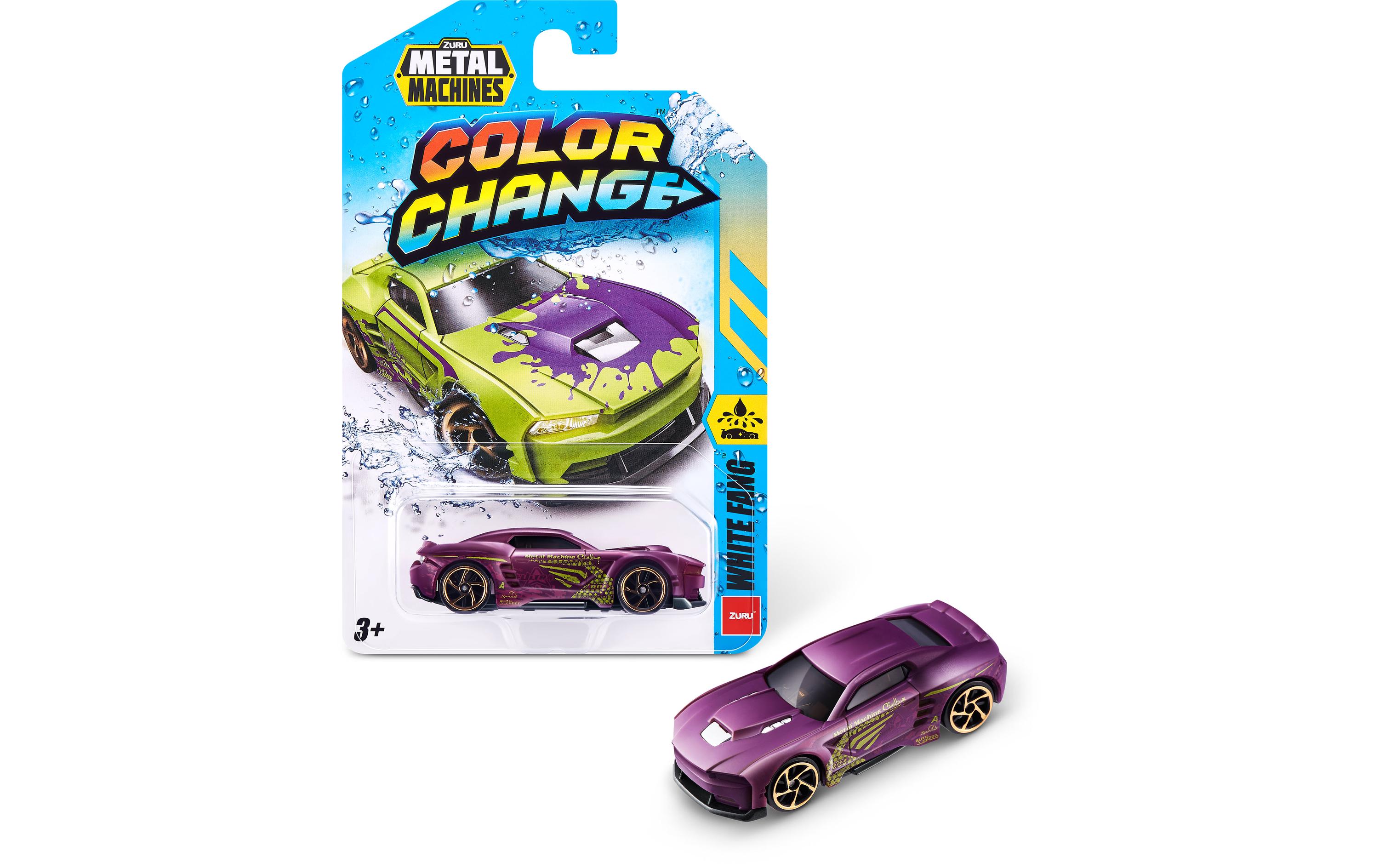 Metal Machines: Color Shifters 1er-Pack assortiertSpielzeugauto mit Farbwechseleffekt