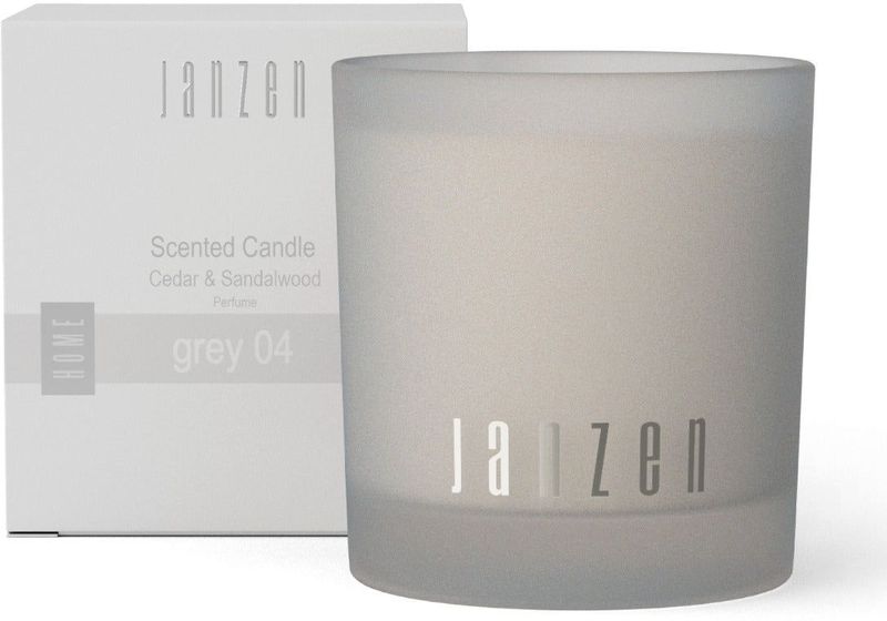 JANZEN Scented Candle Grey 04