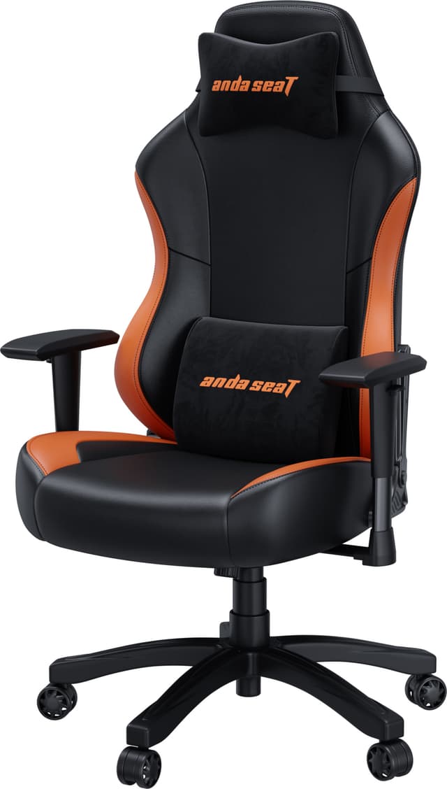 AndaSeat Luna gaming-stol (sort og orange)