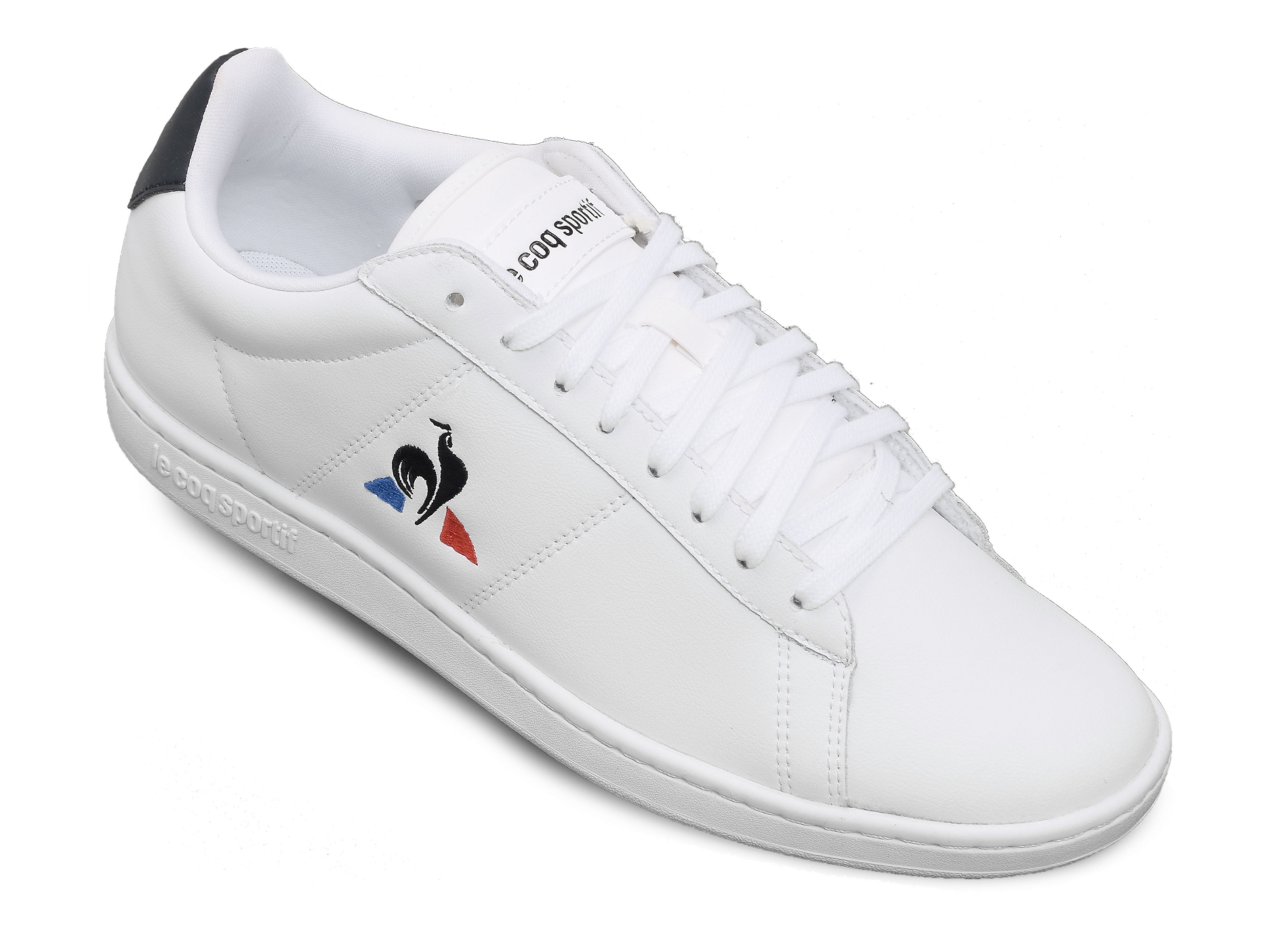 Courtset blanc bleu