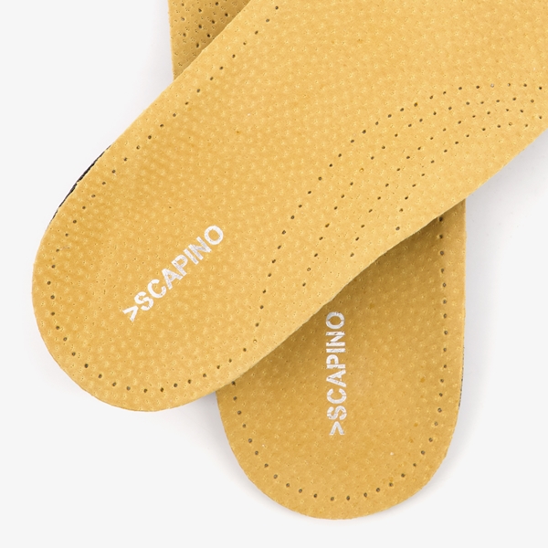 Scapino leren supporting inlegzool