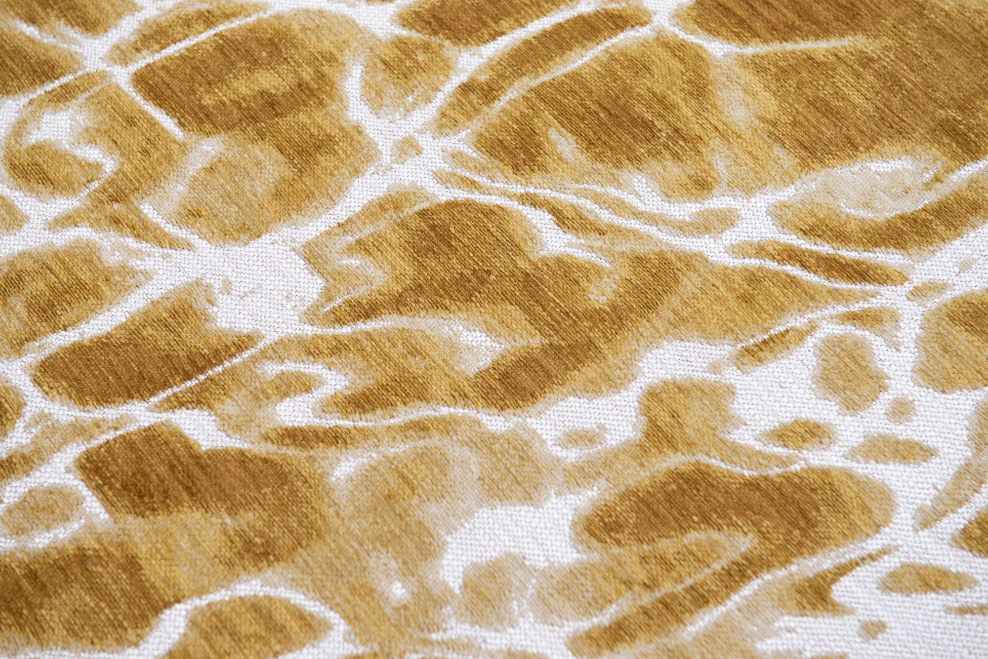Ecorugs vloerkleed Swim goud 140x200 cm