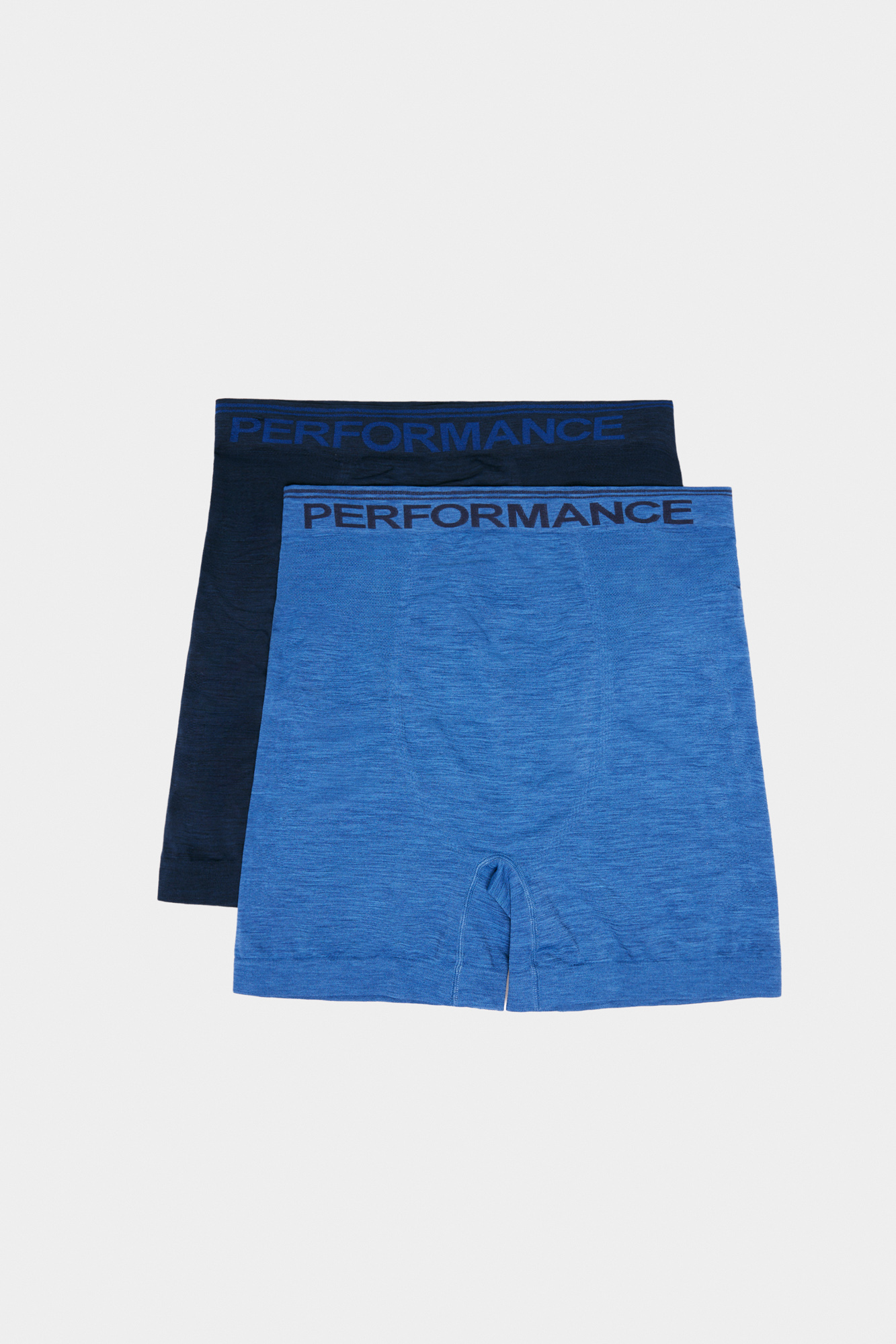 Pacote com 2 cuecas boxer esportivas sem costura