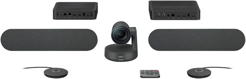 Logitech Videokonferenz-System Rally Plus, schwarz