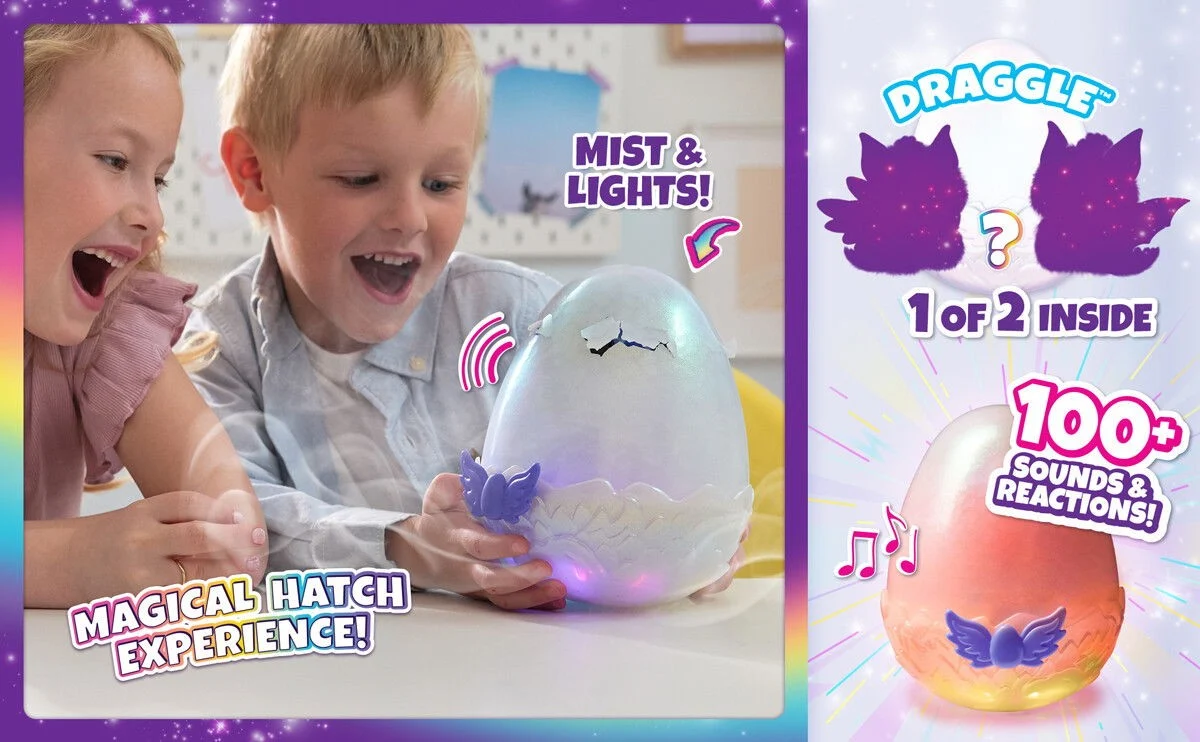 Hatchimals - Alive Secret Hatch Draggle