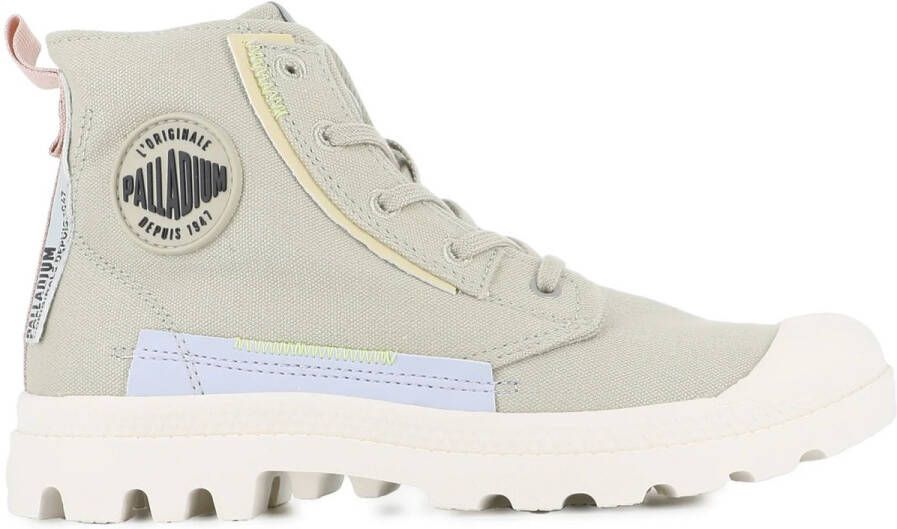 Palladium Unisex PAMPA UNDERLAYER Enkellaars 99183-379-M EUCALYPTUS