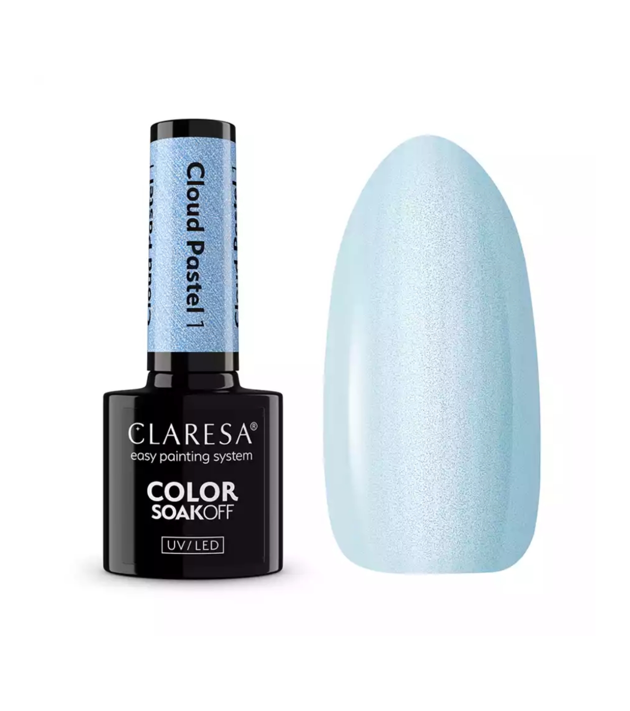Claresa - *Cloud Pastel* - Esmalte semipermanente Soak off - 01