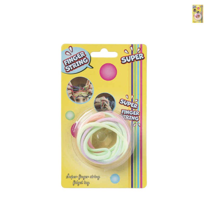 Stretchy fidget touw - 9,5x2,5x16 cm