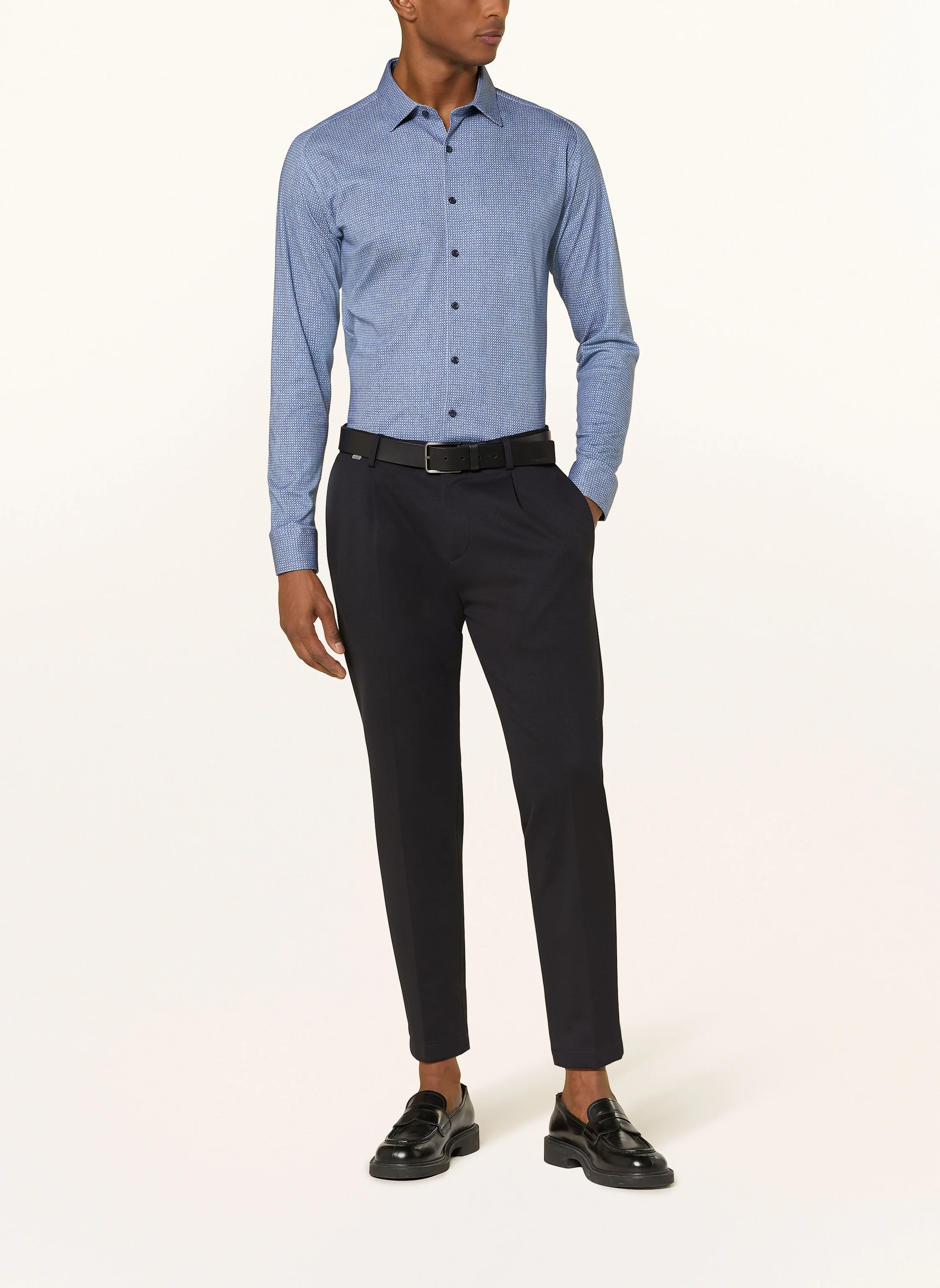 DESOTO Jerseyhemd Slim Fit