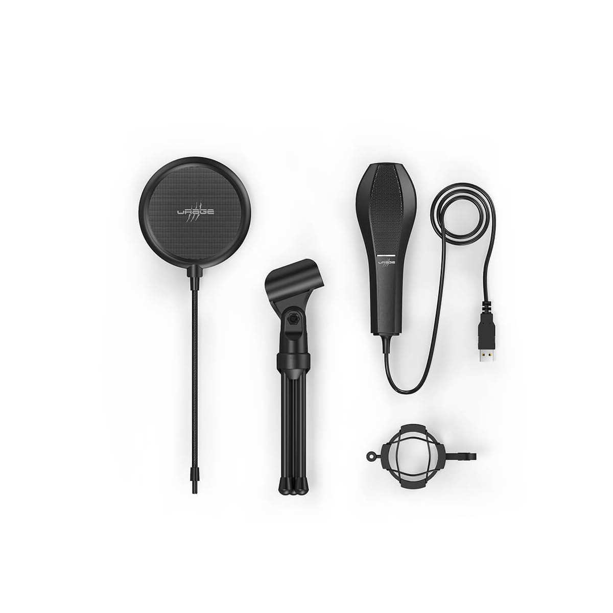 URAGE Mikrofon Stream 400 Plus Gaming Svart