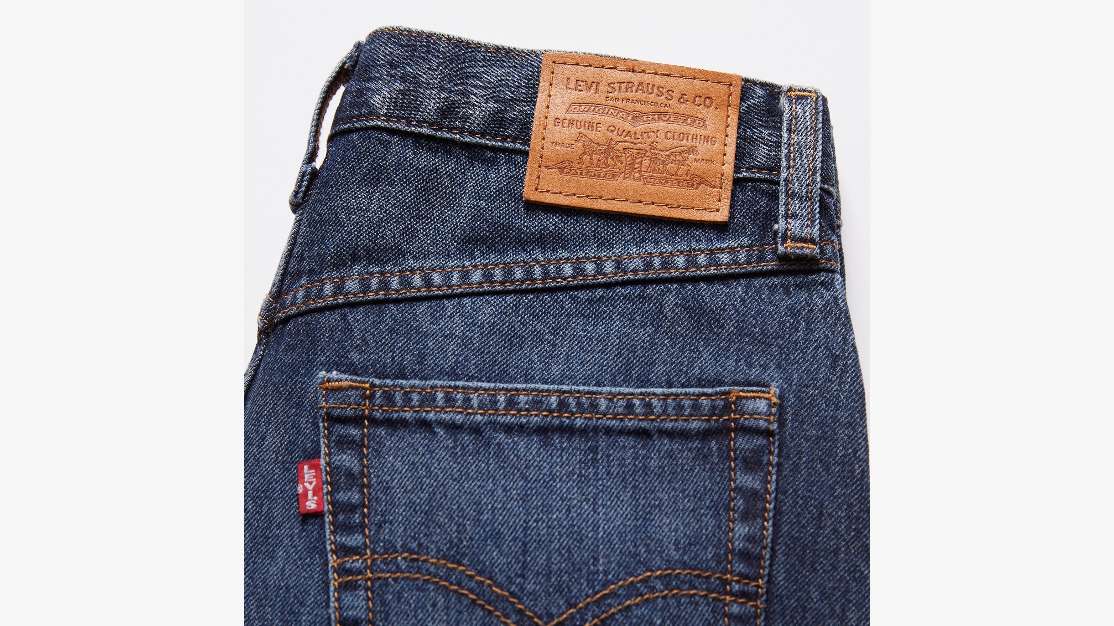 Short Mom ’80 - Taking The Stairs - Bleu