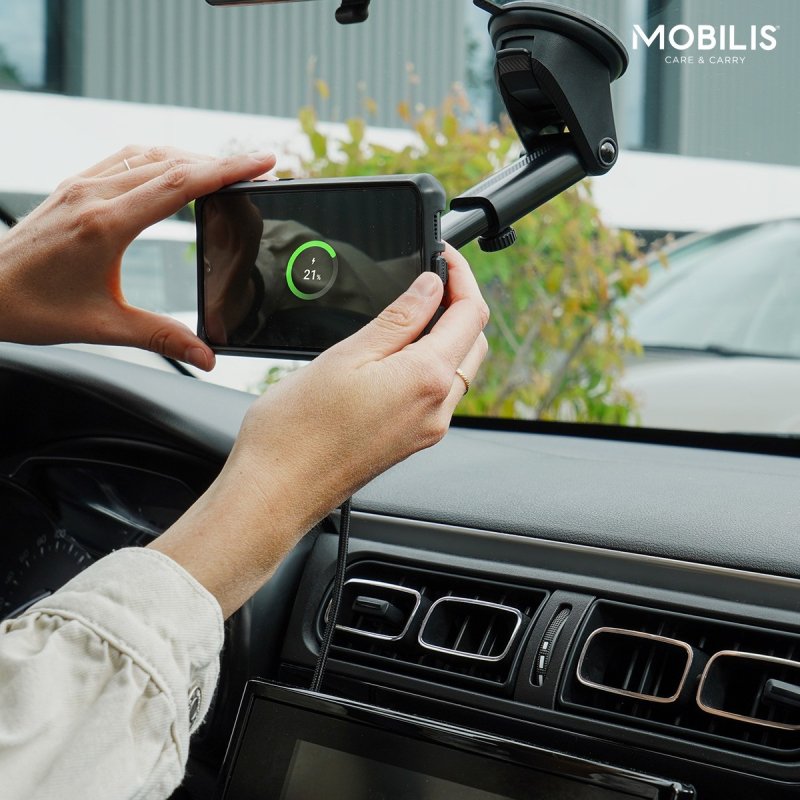 Mobilis 020008 support Support actif Mobile/smartphone Noir
