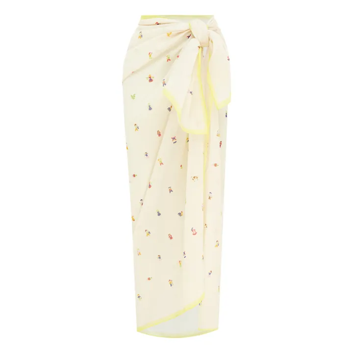 Soleil Soleil Paréo Square Fellow Coton Bio | Ecru