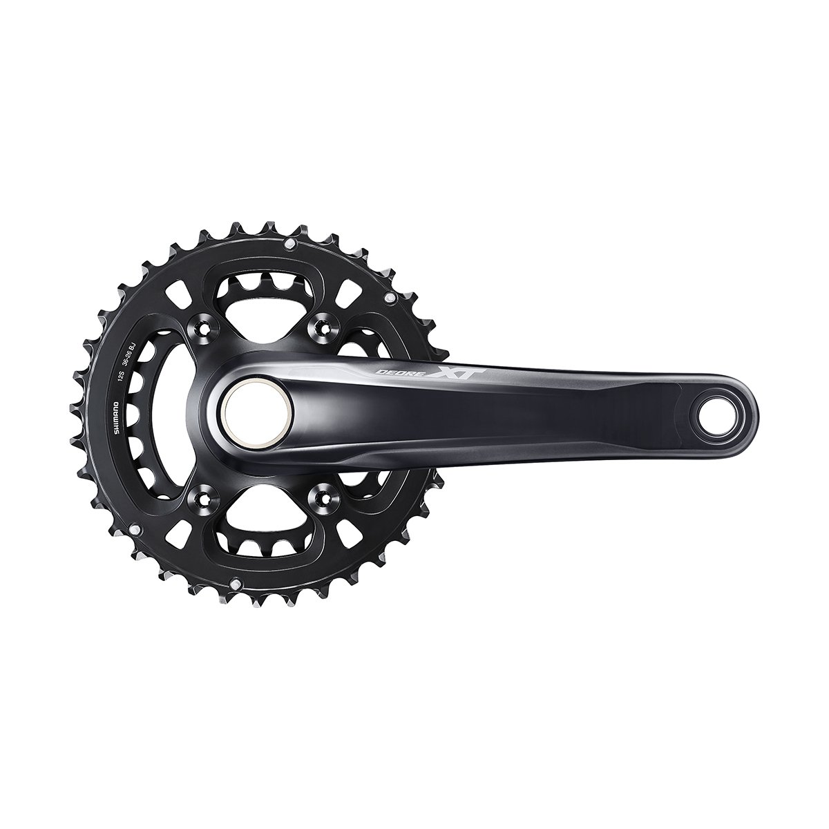 Shimano XT M8100 kranksæt 2x12s, 175mm, 36/26t
