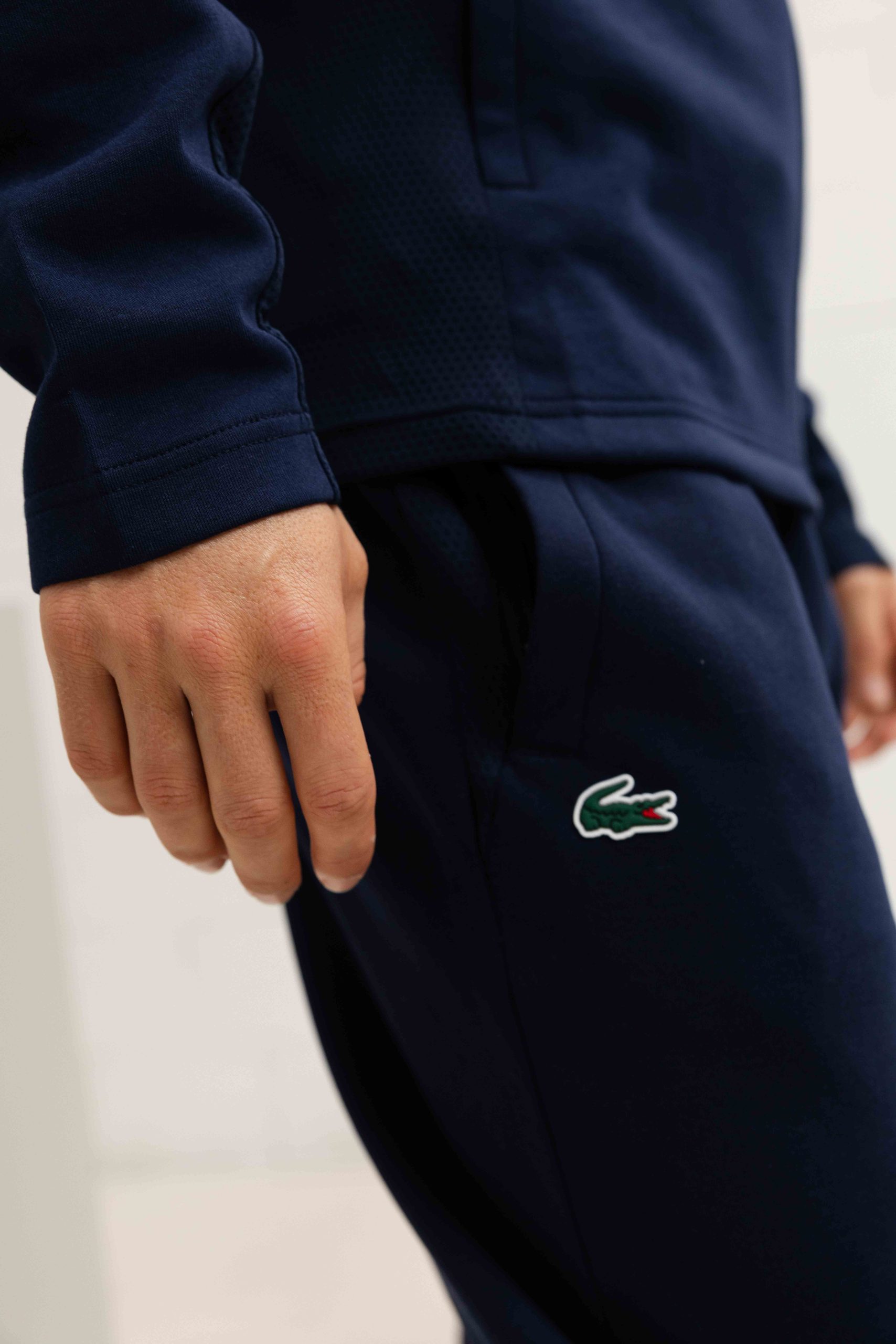 Lacoste Sport Hooded Trainingspak Heren Donkerblauw