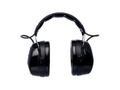 3M Peltor WorkTunes Pro HRXS220A - Hodetelefoner med radio - hodebånd - kablet - 3,5 mm jakk - svart
