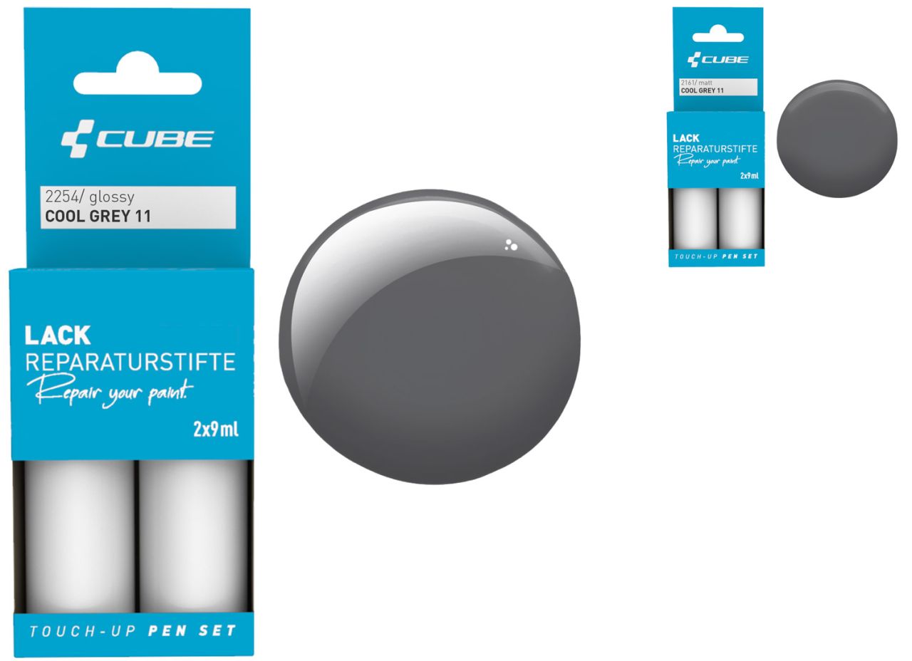 Cube Lackreparaturstift Set COOL GREY 11 kaufen | Bike-Discount