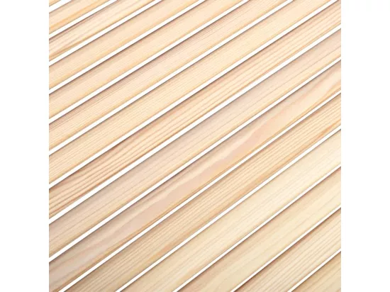 Portes d'armoire à persiennes 2 pcs 99,3x49,4 cm pin massif