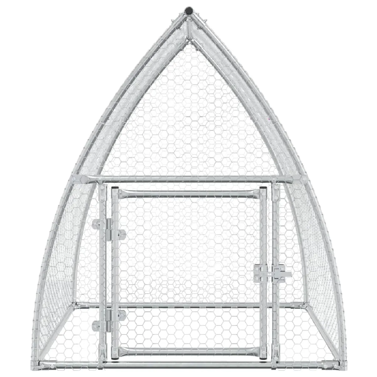 vidaXL Cage pour poules 100x105x120 cm acier galvanisé