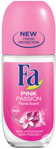 Fa Pink Passion Floral Scent Anti-Perspirant 48h Roll-On 50ml