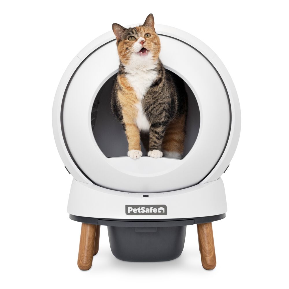 Petsafe ScoopFree® SmartSpin™ - Automatische Kattenbak - Wit - 67x53x48 cm