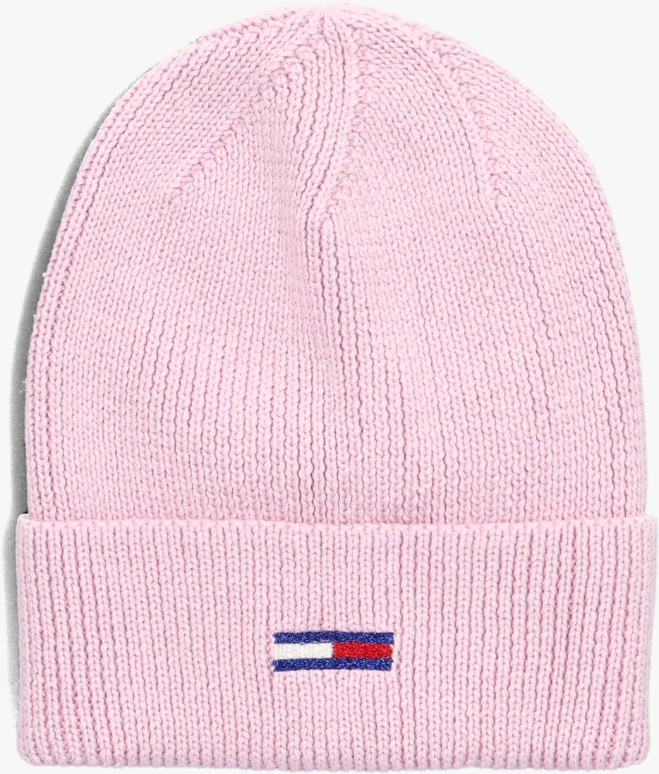 TOMMY HILFIGER roze tommy hilfiger muts tjw flag beanie and scarf