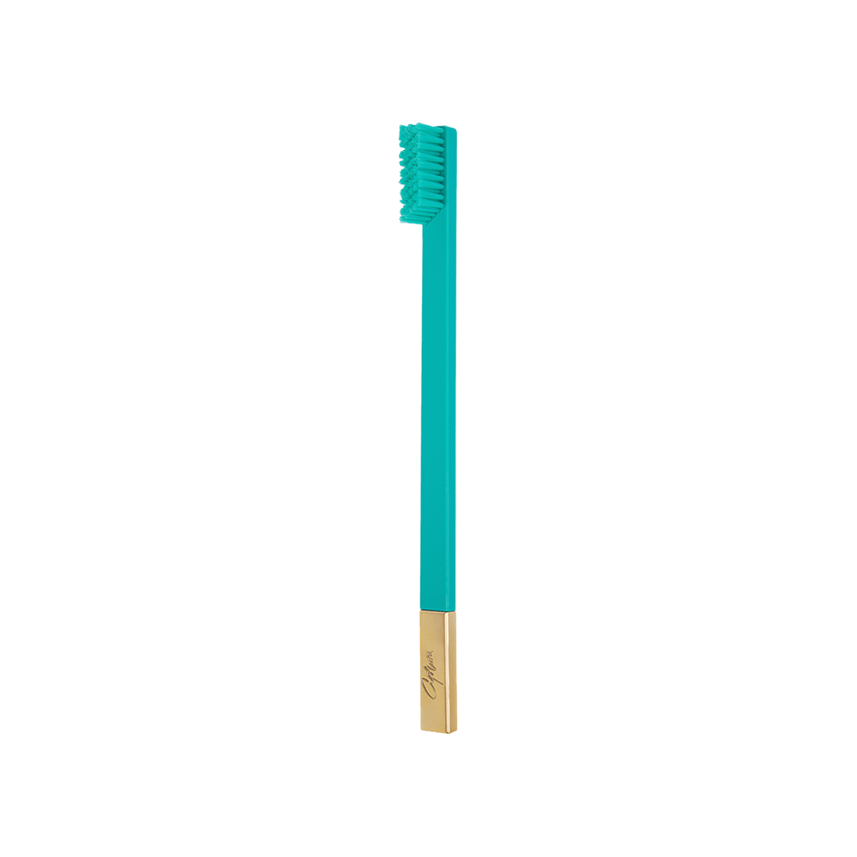 Medium Toothbrush White Gold