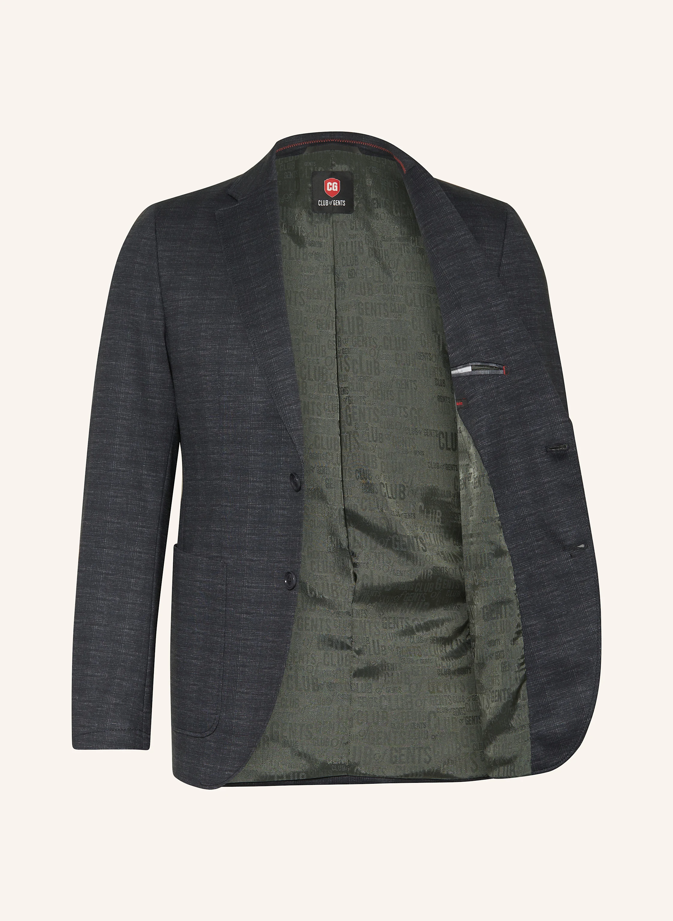 CG - CLUB of GENTS Anzugsakko CG CUBA-J Slim Fit