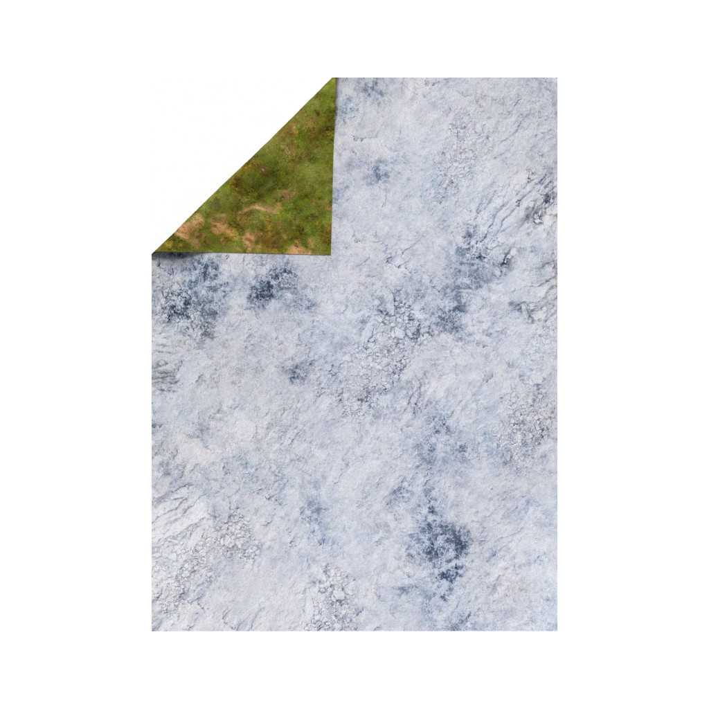 Playmats - Latex - Tapis recto/verso - Ice / Grassland - 44