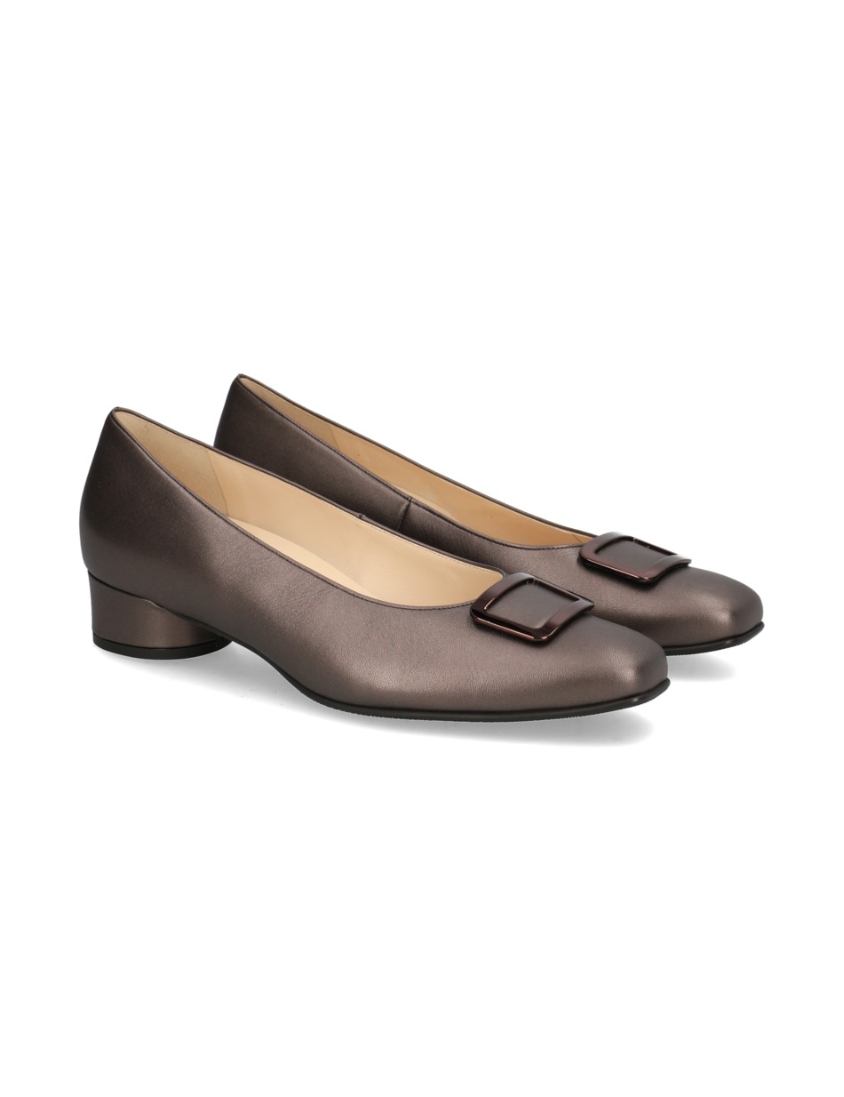 Glattleder Pumps
