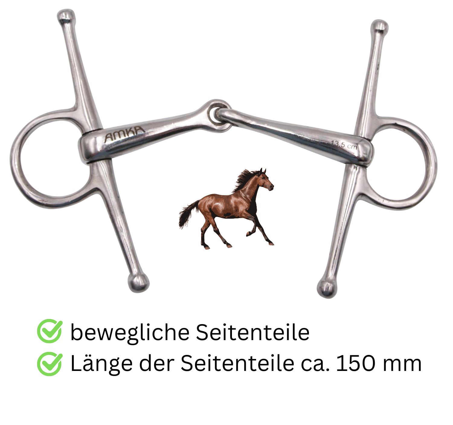 AMKA Knebeltrense Schenkeltrense