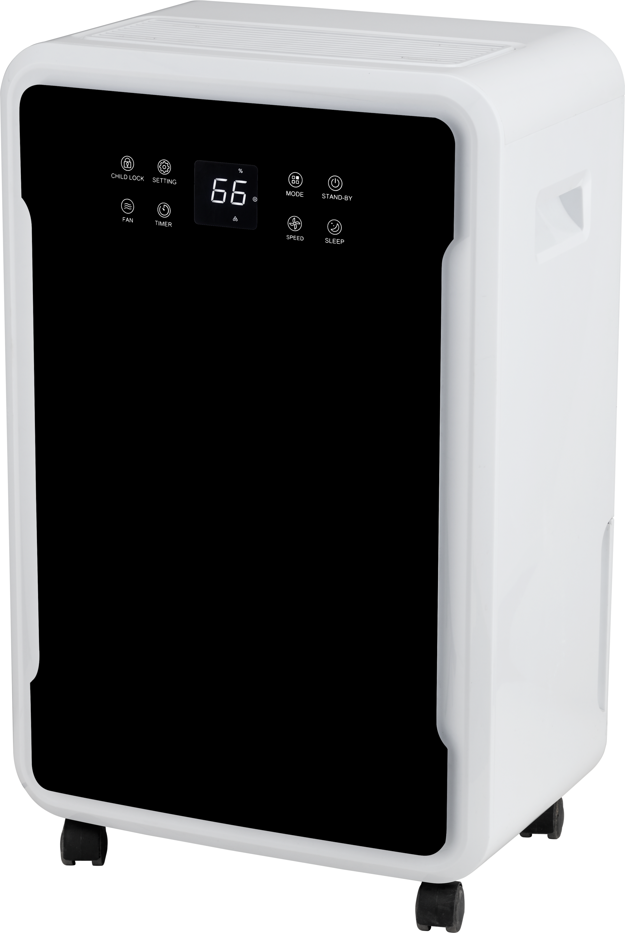 Sonnenkönig Luftentfeuchter »Secco 7000, Leistung 1000W, Entfeuchtungsleistung 70L/24h, 24h Timer« Feuchtigkeitssensor, Wasserstand Indikator, 8.5L Tank