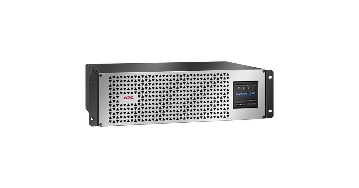 APCSmart-UPS Li-ion SMTL1500RMI3UC ups  (Zwart, 6x C13, Short Depth, Rackmount 3U, SmartConnect, 1500VA)