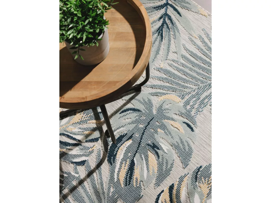 Tapis d'extérieur & intérieur Flora Multicouleur 160x230 cm